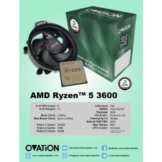 AMD R5 3600 with Fan